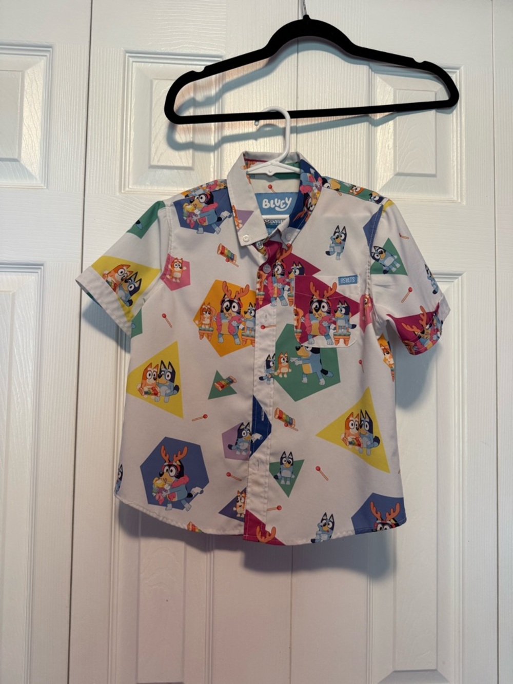 Bluey "Magic Xylophone"  Preschooler KUNUFLEX Short Sleeve Shirt